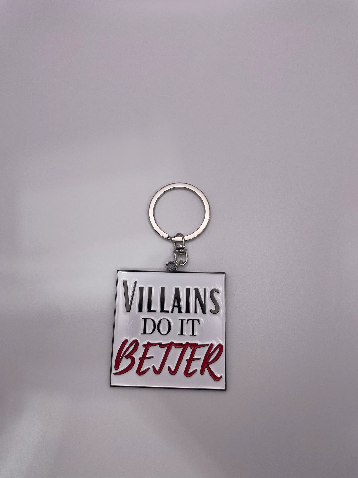 Villains Do It Better Keychain