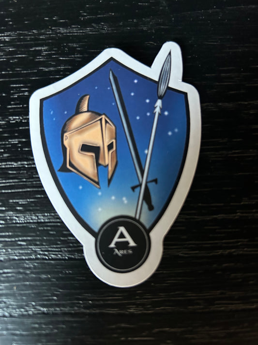 Ares Logo Sticker