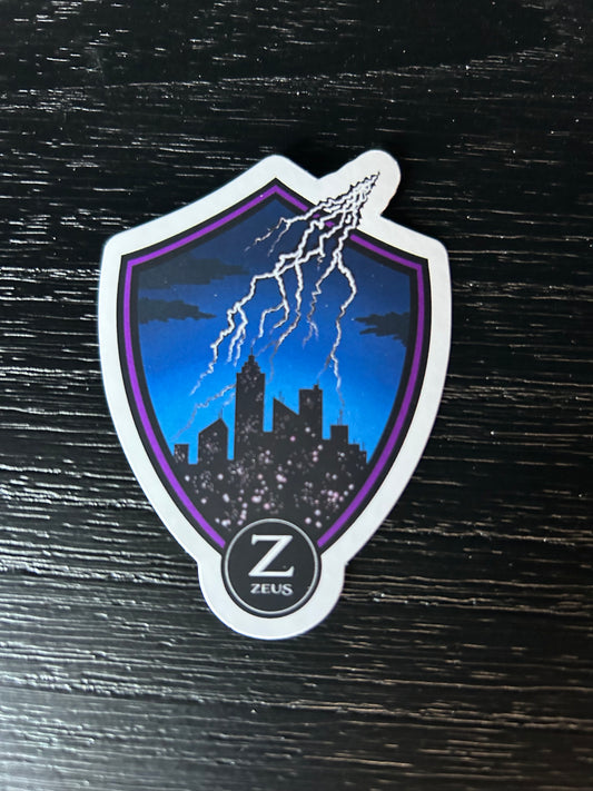 Zeus Logo Sticker