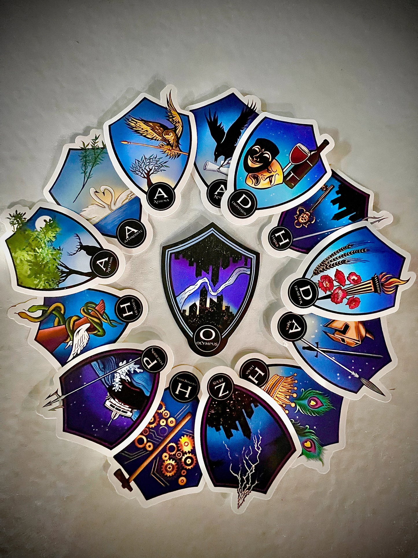 Dark Olympus Full Sticker Set